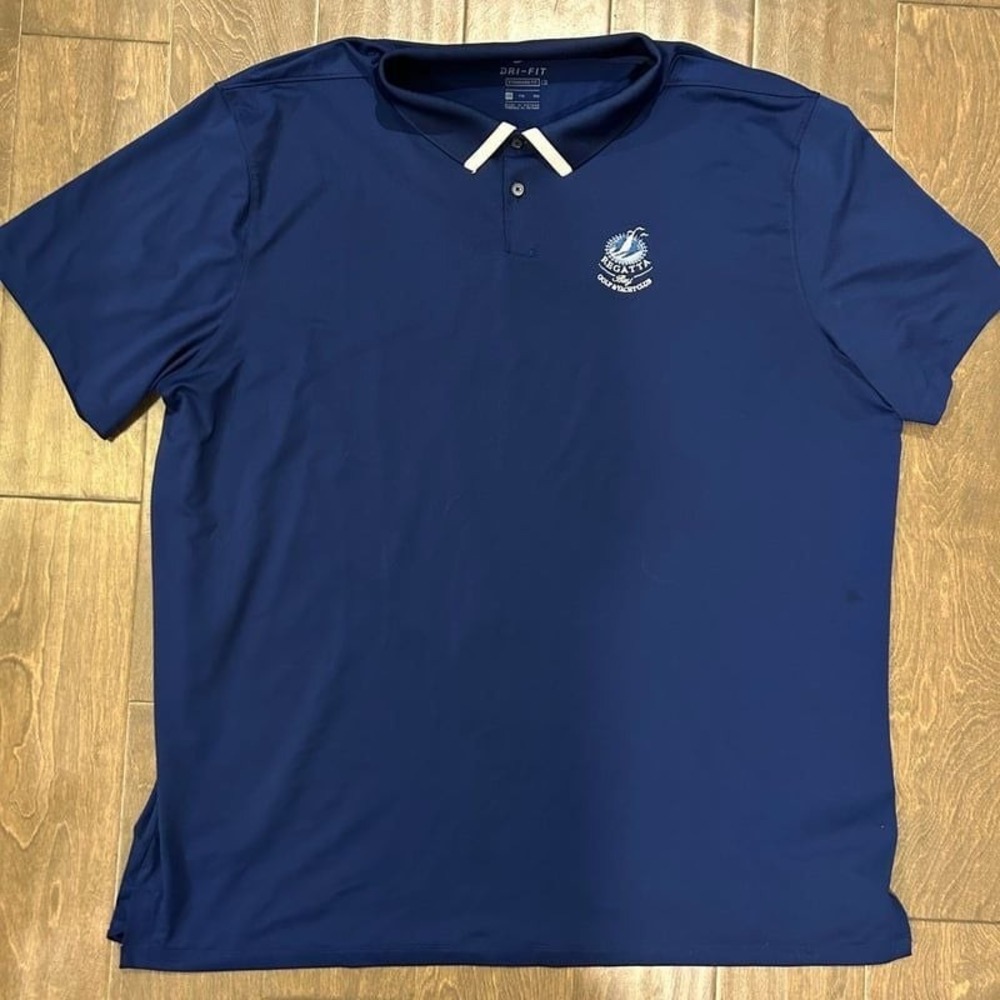 Nike Golf Classic Dri-Fit Custom‎ Polo Shirts XXL Regatta Bay Golf Club